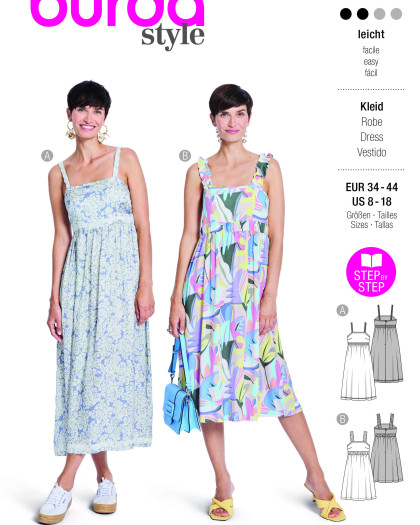 Patron Robe Burda 5821 - Mercerine