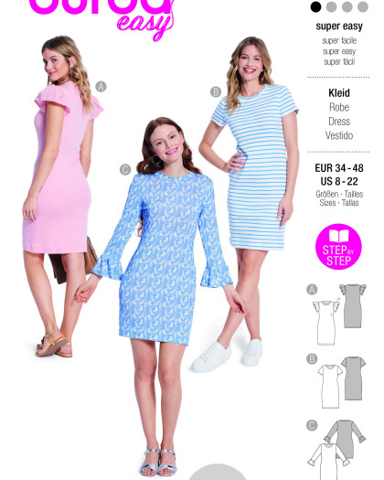 Patron Robe Burda 5805 - Mercerine