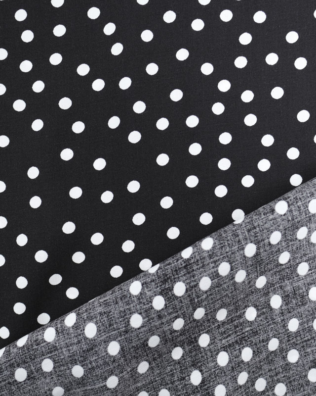 Étole De Mariage En Viscose à Pois Blanc Et Noir - Fait Main, Neuve Avec étiquettes