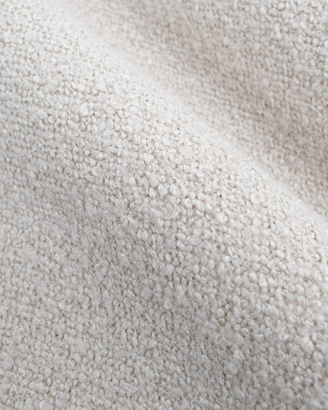 Tissu Ameublement Bouclette Crème Loop - Mercerine