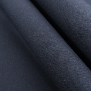 Tissu Coton Demi Natte Grande Largeur Noir - Mercerine