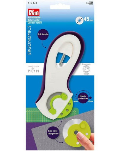 Couteau Rotatif Ergonomique - Prym - Mercerine