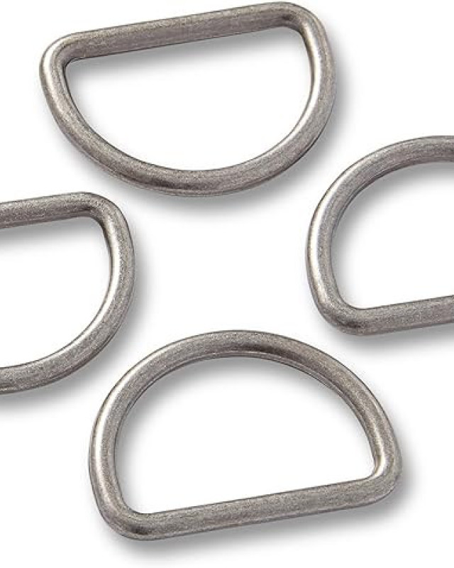 Lot De 20 Anneaux Ronds Métalliques 25 Mm (Intérieur) - 10 Couleurs - Pour Porte-Clés, DIY, Réparations