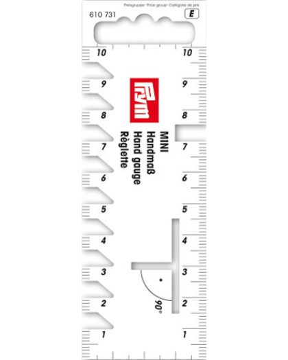 Mini Règle Blanche - Prym - Mercerine