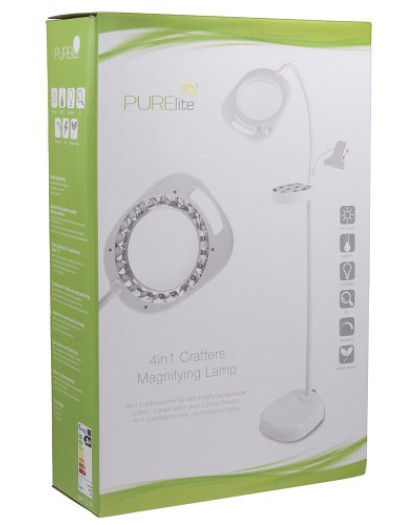 Loupe 4en 1 pour Loisirs Créatifs - Purelite - Mercerine