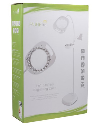 Loupe 4en 1 pour Loisirs Créatifs - Purelite - Mercerine