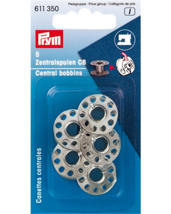 Canettes centrales pour machine à coudre | Mercerine