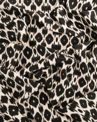 Tissu Lycra Motif Ethnique - Mercerine