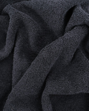 Tissu Eponge Indemaillable Oeketex Noir - Mercerine