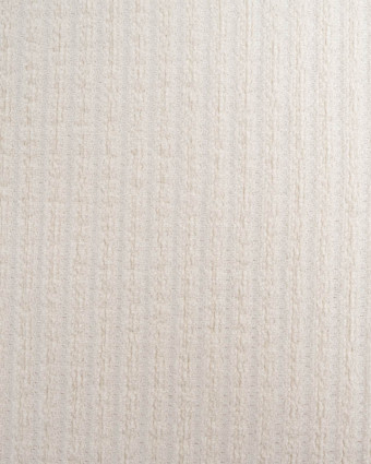 Tissu Maille Pilat Rayures Ton Sur Ton Ecru - Mercerine