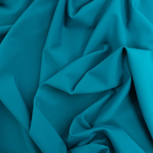 Tissu Lycra Uni Bleu Canard - Mercerine