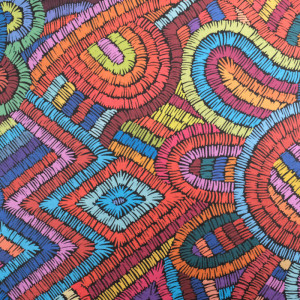 Tissu Extérieur Dralon Joli Motif Ethnique Multicolore - Mercerine