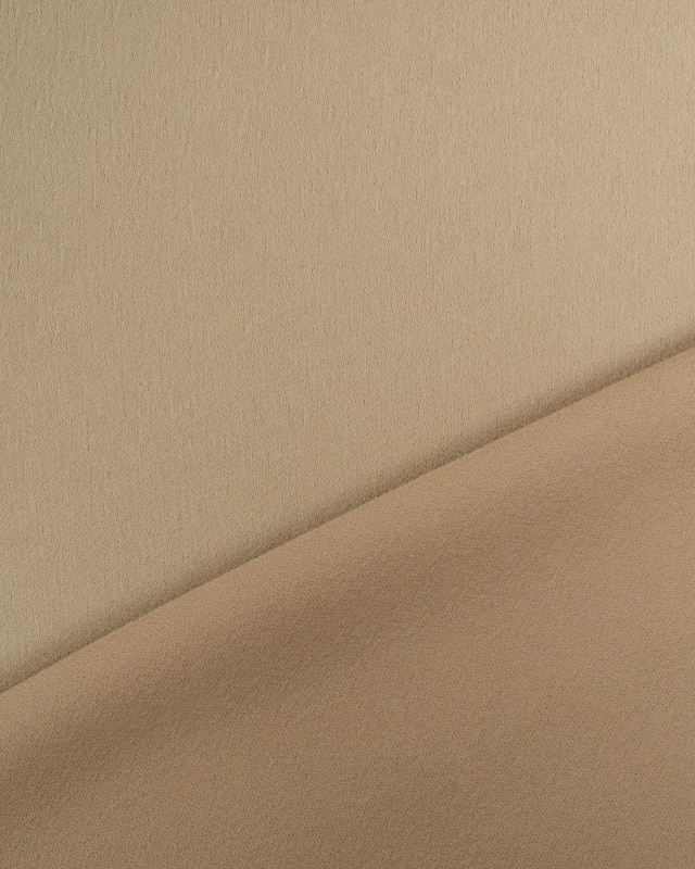 Tissu Crêpe Envers Satin Kaki - Mercerine