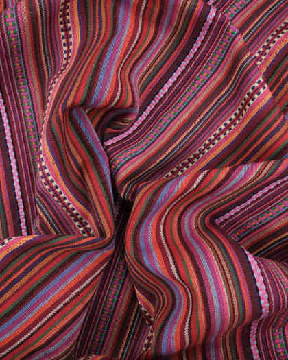 Tissu Mexicain Multicolore...