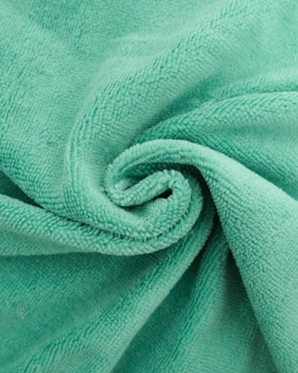 Eponge bambou au mètre : couleur vert OekoTex - Mercerine