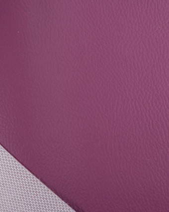 Tissus simili cuir violet amethyste Karl - Mercerine