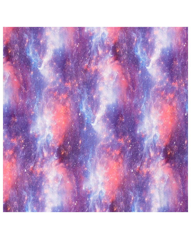 Tissu Sportwear Imprimé Galaxie Oeko-Tex  - Mercerine