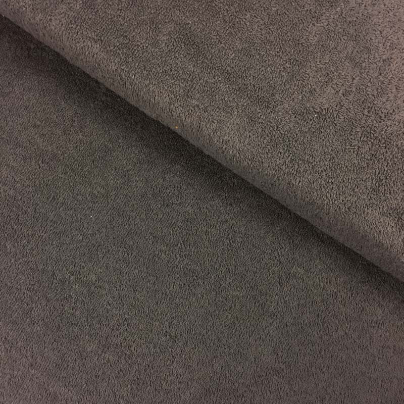 Tissu éponge Hotel épais gris anthracite x10cm -  Mercerine