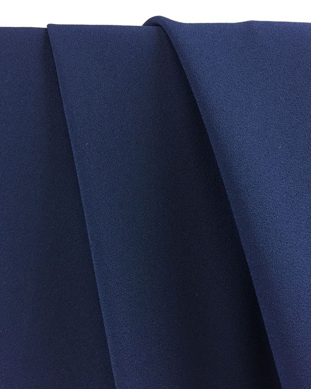 Crêpe bleu marine Clara x10cm -  Mercerine