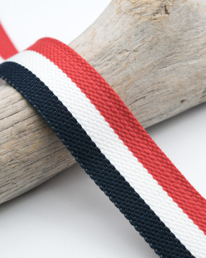 Sangle Tricolore - 30mm - Mercerine
