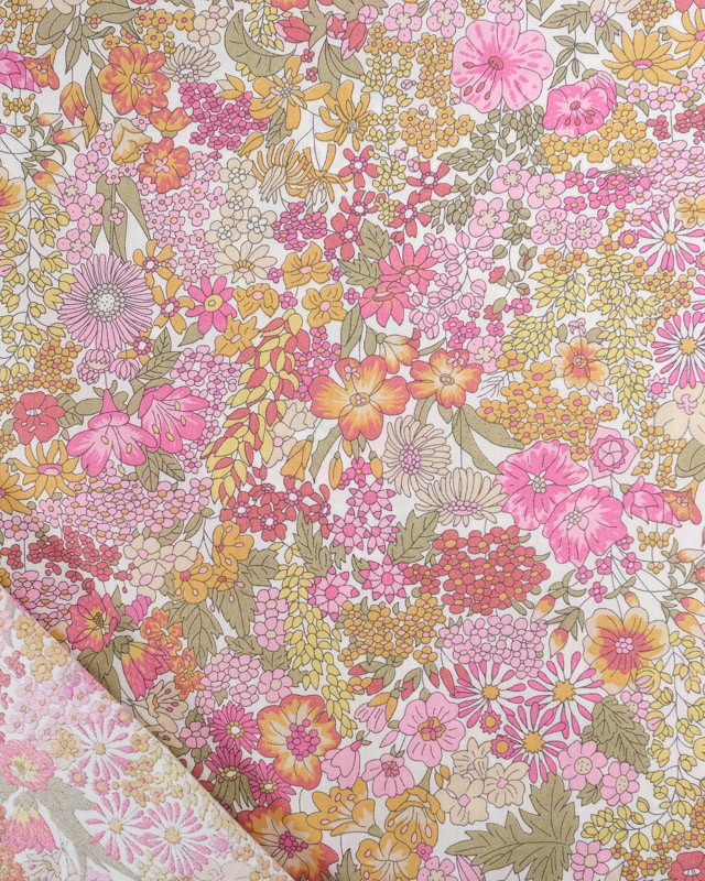 Tissu Liberty Fabrics@ Margaret Annie J Rose - Mercerine