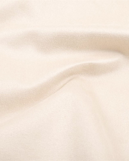 Tissu Velours Microfibre Ameublement Ecru - Mercerine