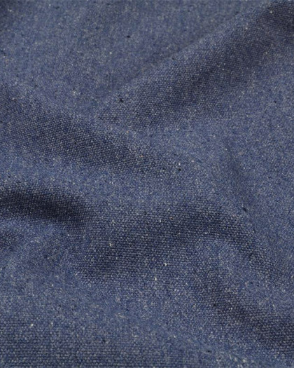 Toile Natté Lourde Marine - Mercerine