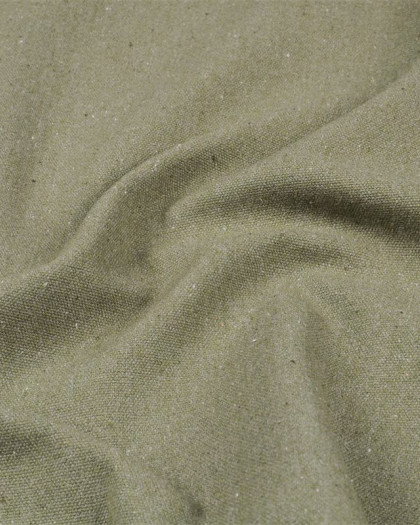 Toile Natté Lourde Kaki - Mercerine