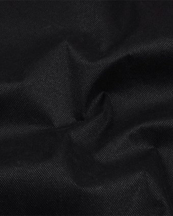 Tissu Party Non Tissé Noir - Oeko-Tex - Mercerine