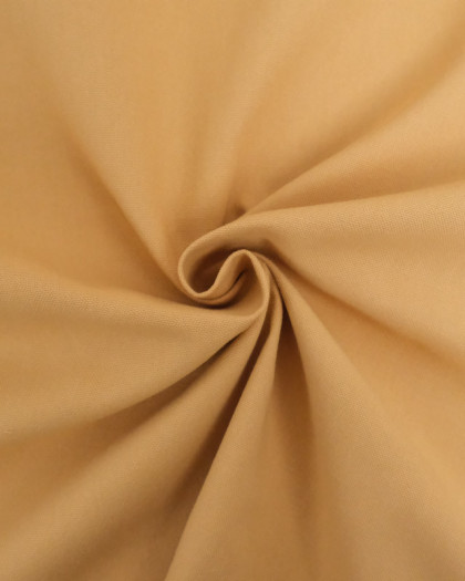 Tissu Demi Natté Uni Avoine - Oeko-Tex - Mercerine