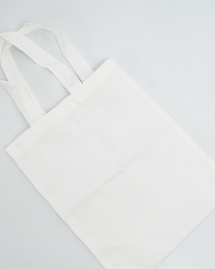 Tote Bag Blanc - Petit Format 27x23cm - Mercerine