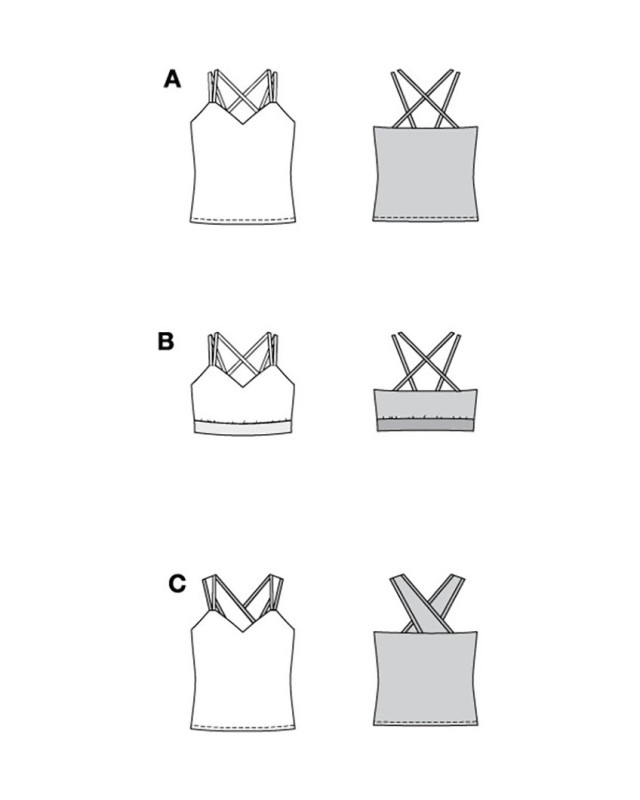 Patron Top Burda 5765 - Mercerine