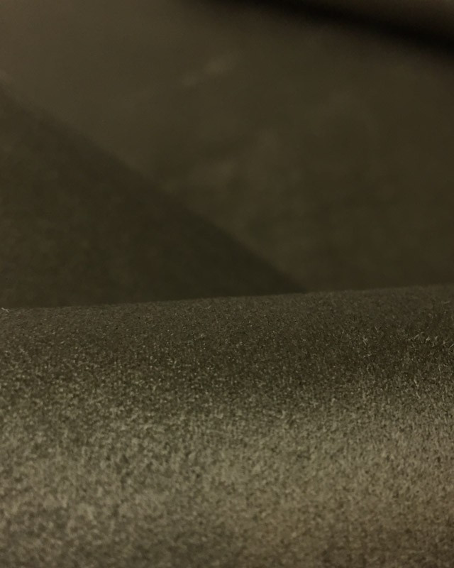 Suédine Loutre - Castor Marron - par 10cm