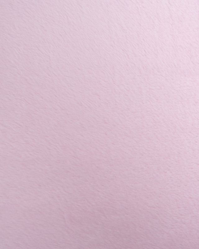 Tissu doudou uni rose au mètre - Mercerine