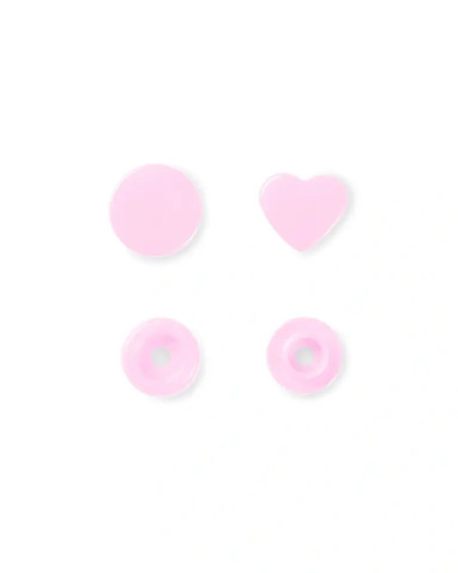 Bouton pression Rose Coeur Color Snaps Prym - Mercerine