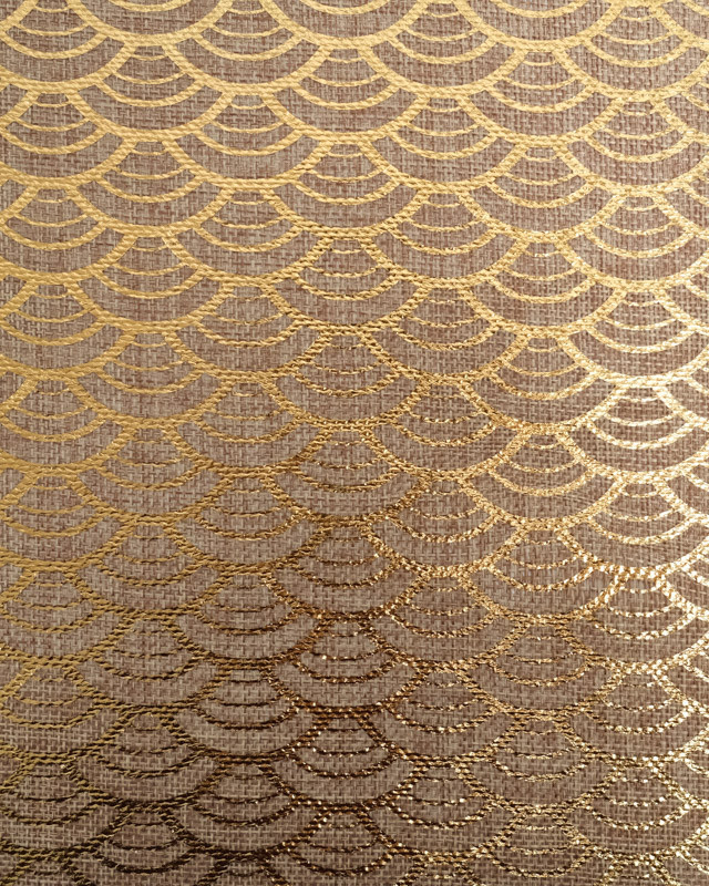 Toile de Jute Eventail Doré - Mercerine