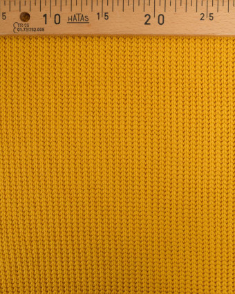Maille Tricot Lourde  Moutarde  - Mercerine