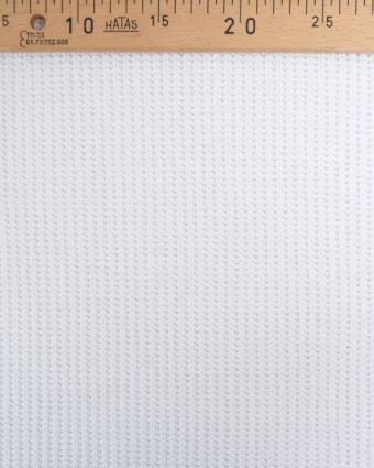 Maille Tricot Lourde Blanc - Mercerine