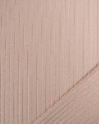 Tissu Jersey Côtelé Uni Nude - Mercerine