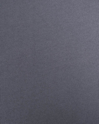 Tissu Maille Tricot Uni Gris - Mercerine
