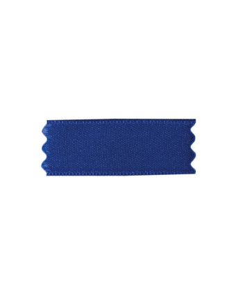 Ruban satin bleu roi