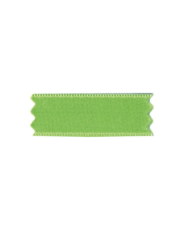 Ruban satin vert amande