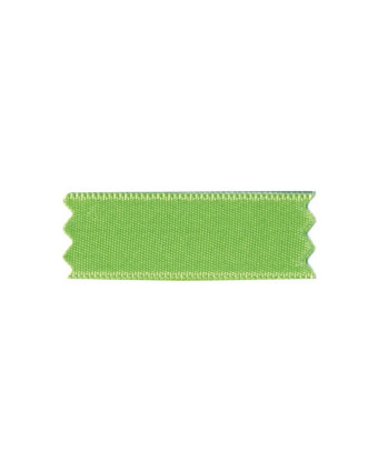 Ruban satin vert amande