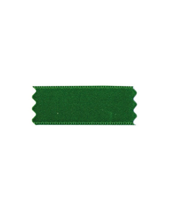 Ruban satin vert profond