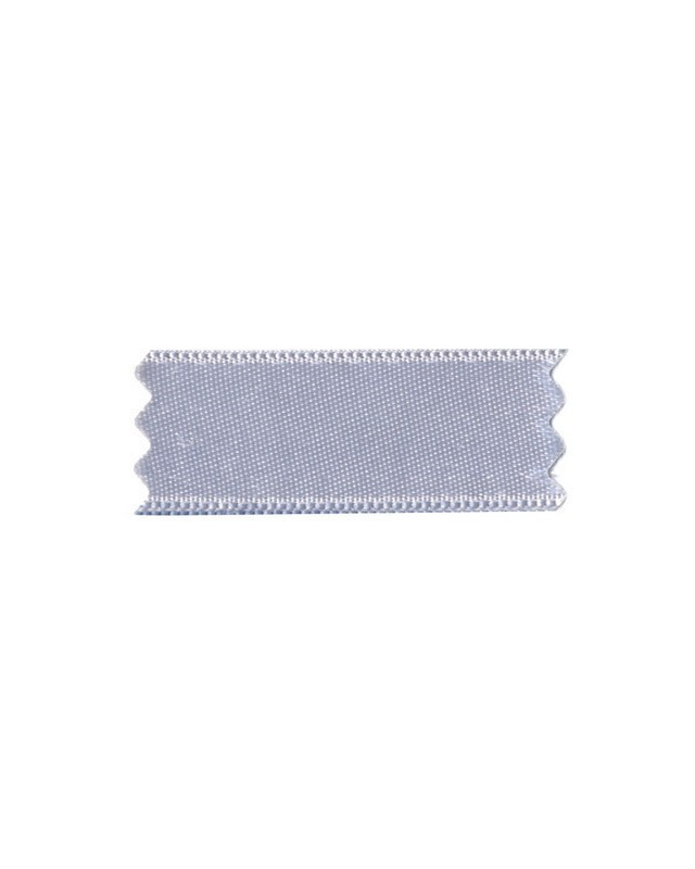 Ruban satin  gris perlé