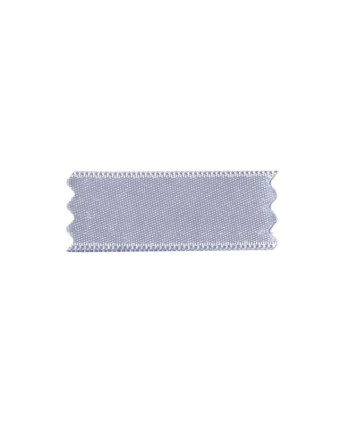 Ruban satin  gris perlé