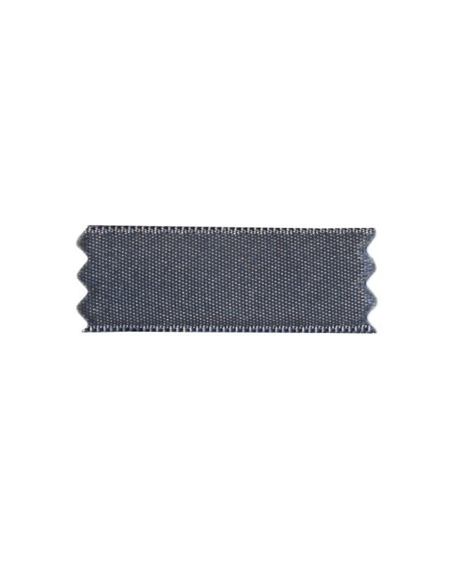 Ruban satin gris anglais
