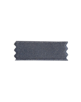 Ruban satin gris anglais