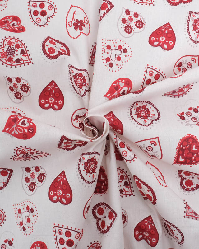 Lot de Strings Flocon de Neige (Pack de 2) - Rouge/Blanc
