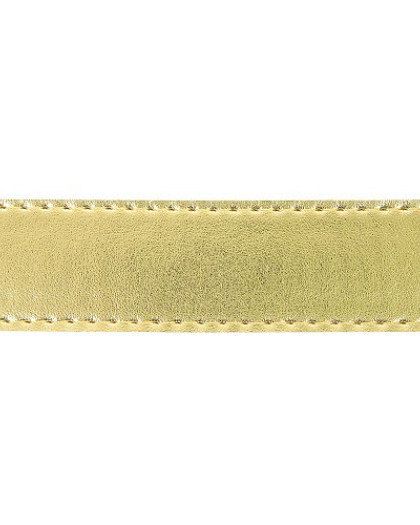 Sangle simili cuir or - Mercerine